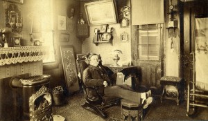 George L. Senat, though a bachelor, was a favorite of local children. Called "Uncle George," he passed in 1889. Photo, with thanks from Nancy Hall.